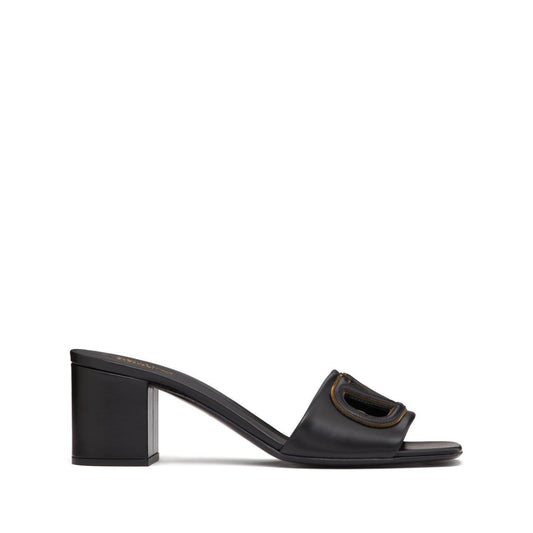 Valentino Garavani 60mm VLogo Signature leather sandals