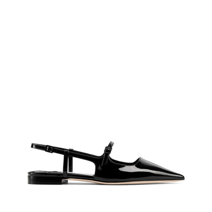 Jimmy Choo Didi Flat Patent Leather Low Shoes