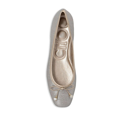 Jimmy Choo Elme Flat with Pearl embellishment
