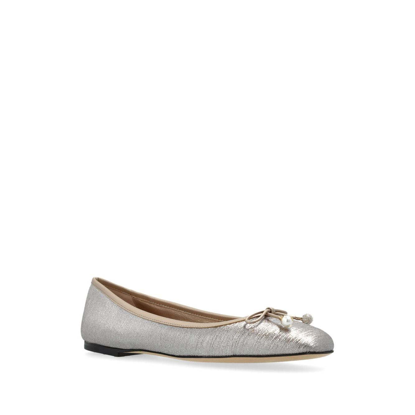 Jimmy Choo Elme Flat with Pearl embellishment