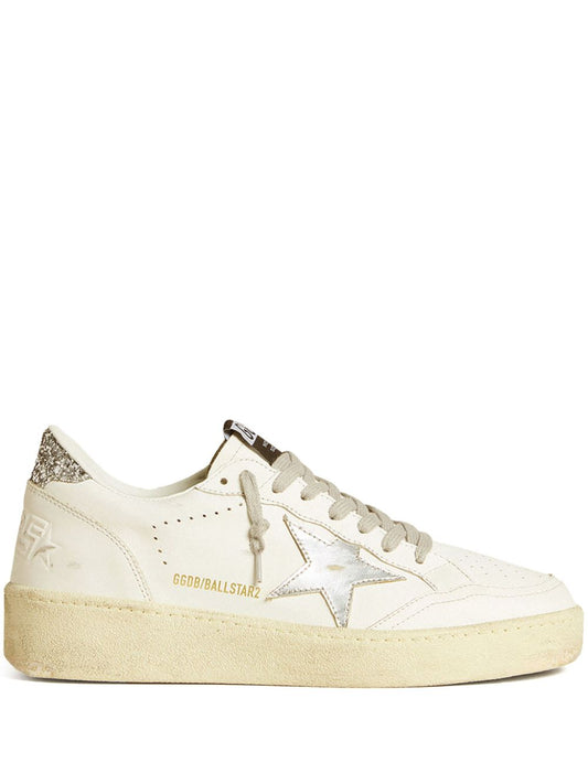 Golden Goose Sneakers Silver Sneakers Golden Goose Antique White