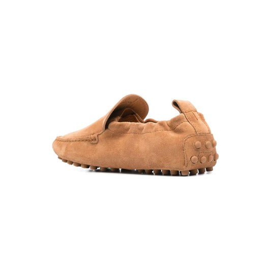 Tod's Flat shoes Camel Moccasins Tod'S Dark Salmon
