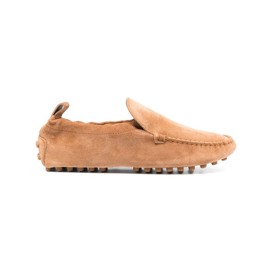 Tod's Flat shoes Camel Moccasins Tod'S Dark Salmon
