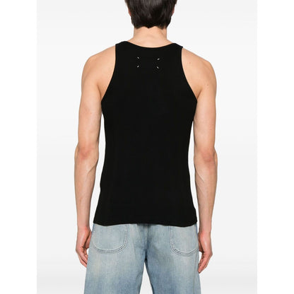 Maison Margiela ribbed-knit top