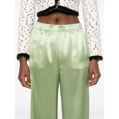 Valentino wide leg silk trousers Trousers