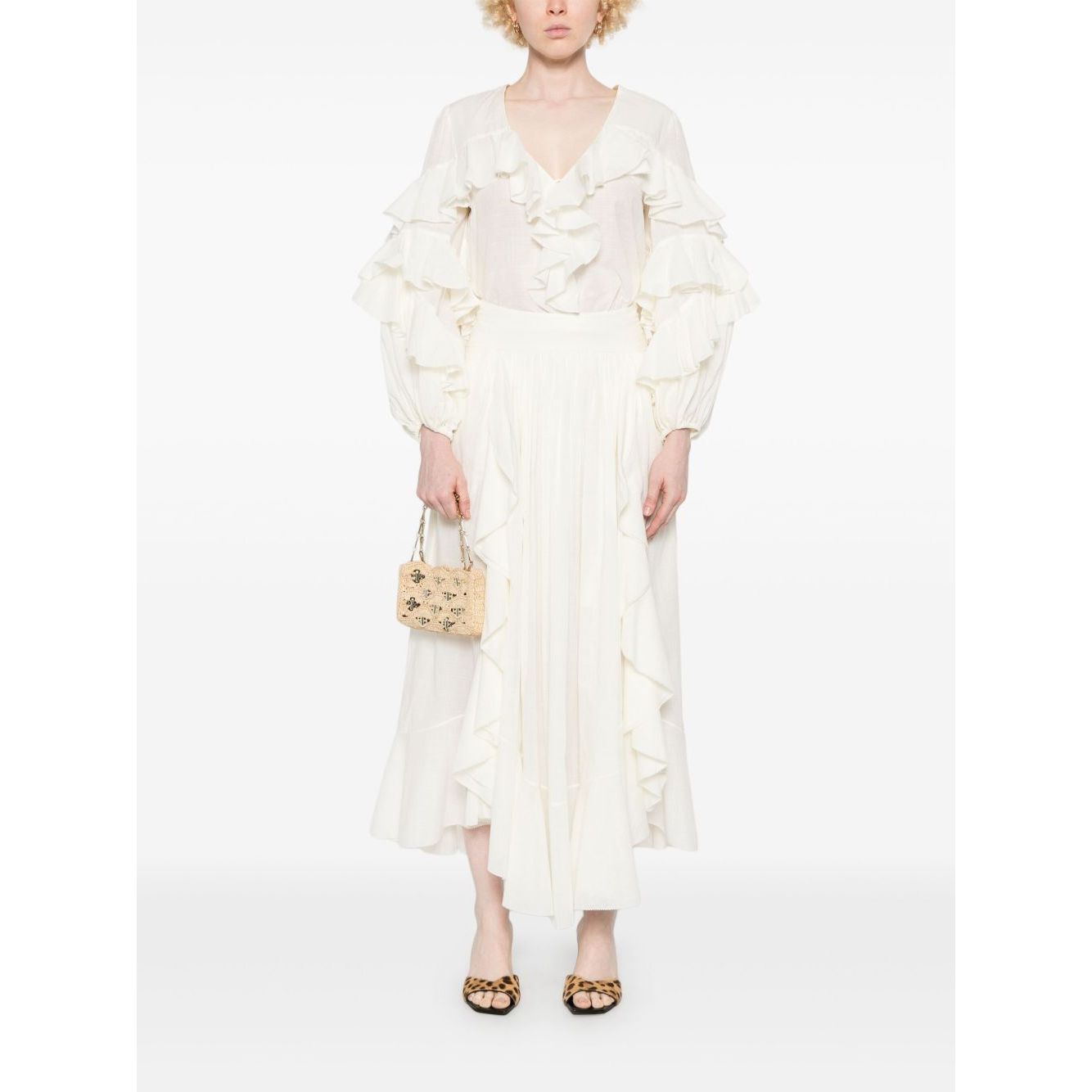 Zimmermann Ruffled maxi skirt Skirts