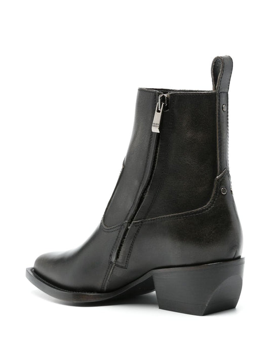 Golden Goose Boots Black Boots Golden Goose Dark Slate Gray