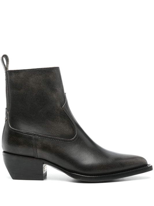 Golden Goose Boots Black Boots Golden Goose Dark Slate Gray