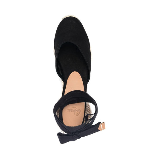 Castaner Flat shoes Black Espadrilles Castaner Tan
