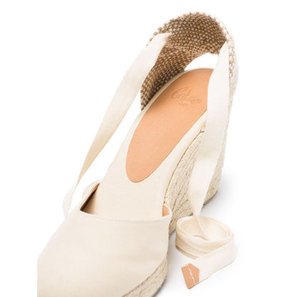Castañer Castaner Flat shoes Ivory Espadrilles