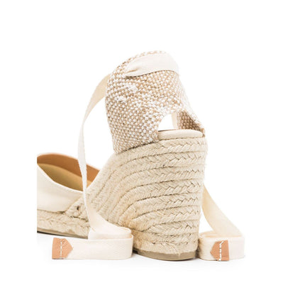 Castañer Castaner Flat shoes Ivory Espadrilles