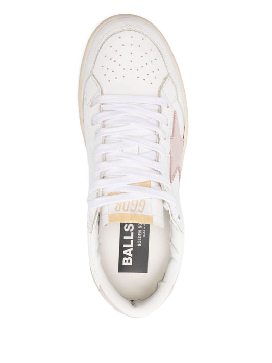 Golden Goose Sneakers Pink Sneakers Golden Goose Beige