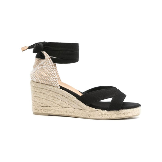 Castaner Flat shoes Black Espadrilles Castaner Dark Slate Gray