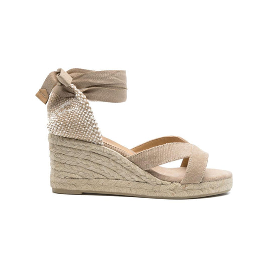 Castaner Flat shoes Beige Espadrilles Castaner Rosy Brown