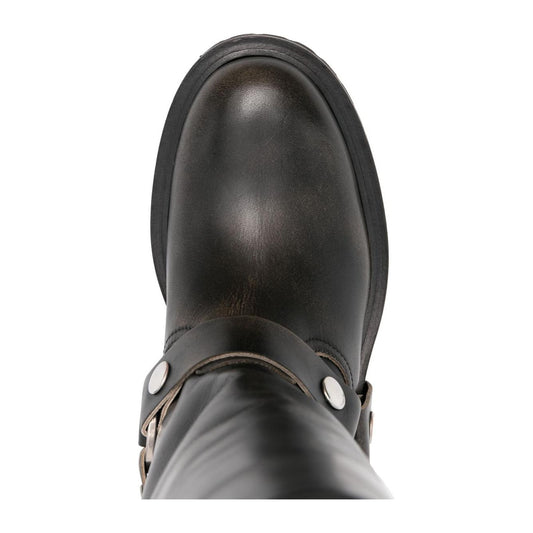 Golden Goose Boots Black Boots Golden Goose Dark Slate Gray