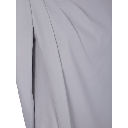 Emporio Armani panel-detail cady-texture mini dress