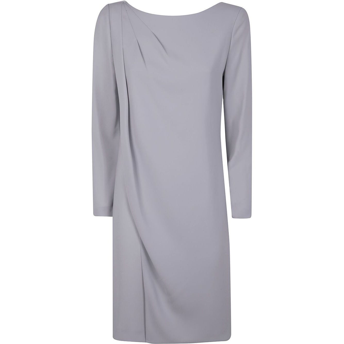 Emporio Armani panel-detail cady-texture mini dress