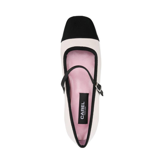 CAREL PARIS Flat shoes Beige Flat Shoes Carel Paris Black