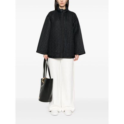 Emporio Armani Reversible jacket in lightweight water repellent quilted nylon ASV