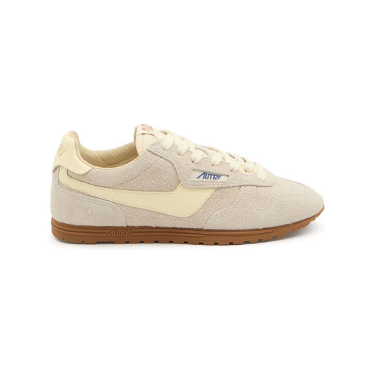 Autry Windspin in suede & Leather Sneakers Autry Light Gray