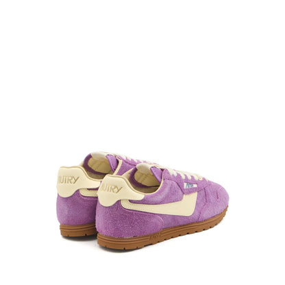 Autry Windspin in suede & Leather Sneakers