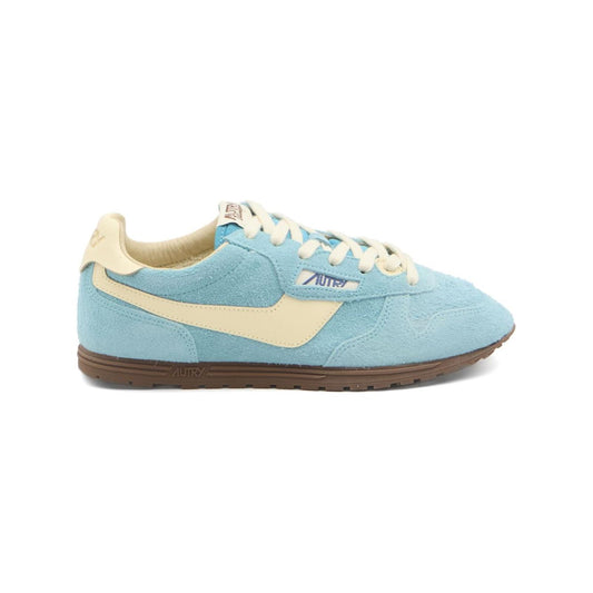 Autry Windspin in suede & Leather Sneakers Autry Gray