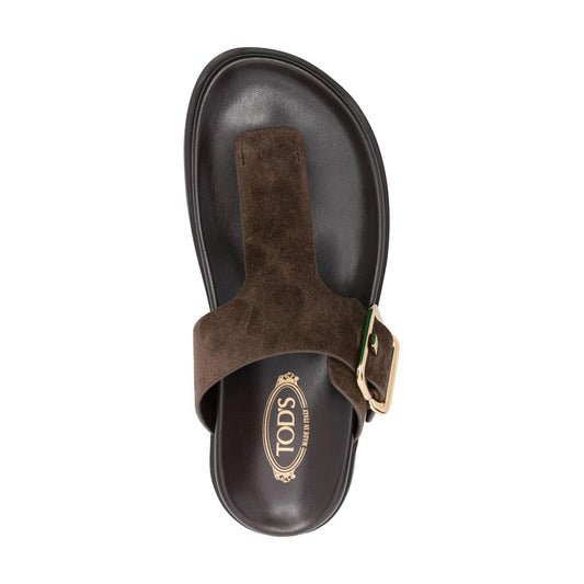 Tod's Sandals Brown Sandals Tod'S Dark Slate Gray