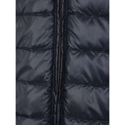 Herno Coats Clear Blue Jackets