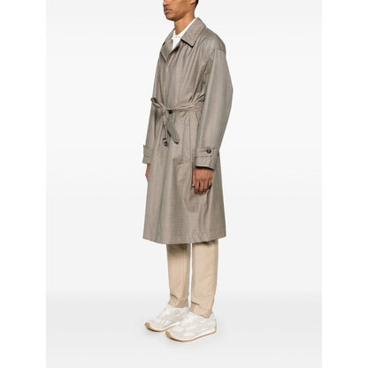 Emporio Armani virgin-wool trench coat