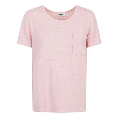 Base T-shirts and Polos Pink Topwear
