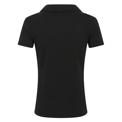 Base T-shirts and Polos Black Topwear