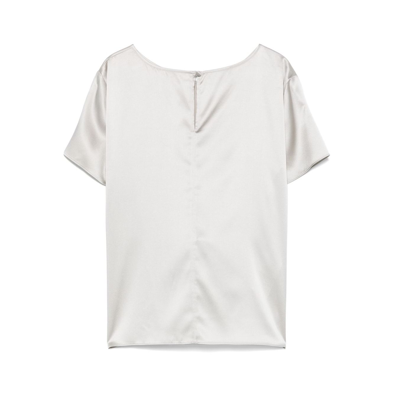 Emporio Armani crewneck silk top