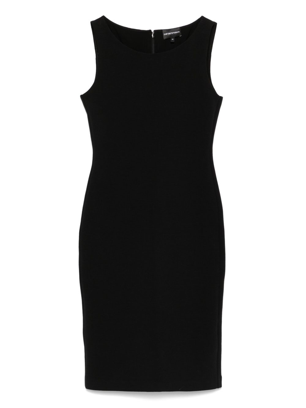 Emporio Armani Ottoman Jersey Sheath Dress Dresses Emporio Armani Black
