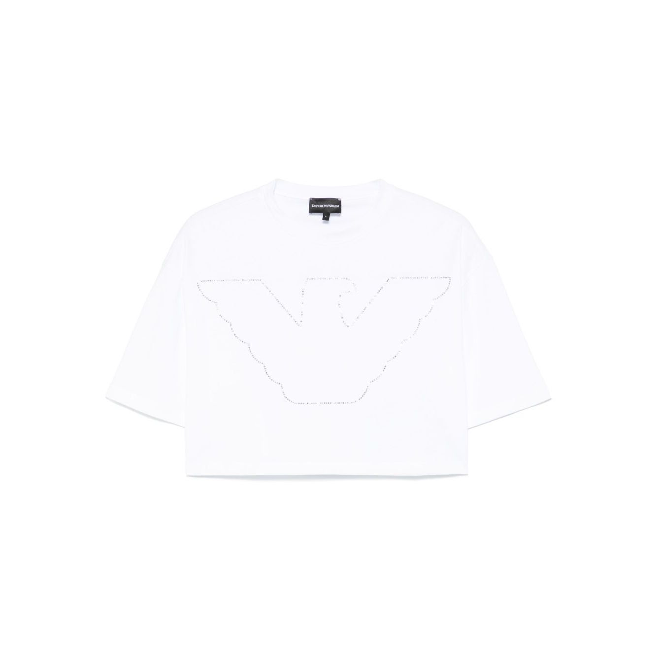 Emporio Armani crewneck crop top