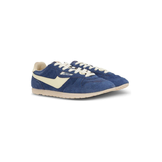Autry Windspin in suede & Leather Sneakers Autry Dark Slate Blue