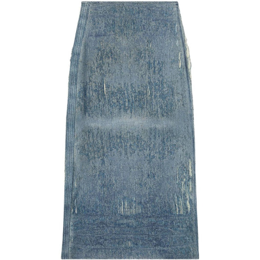 Diesel Skirts Clear Blue Skirts Diesel Slate Gray