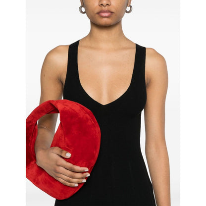 Emporio Armani Seamless, links-stitch knit long dress