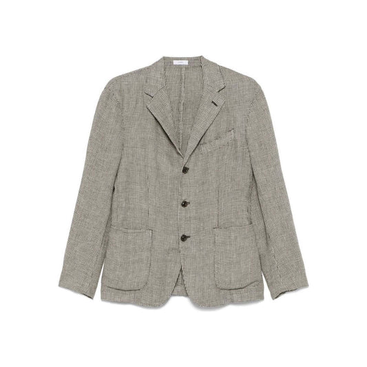 Boglioli Linen Jackets Grey