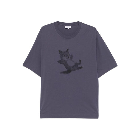 MAISON KITSUNE' T-shirts and Polos Purple