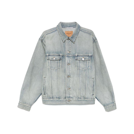 Saint Laurent Distressed Denim Jacket
