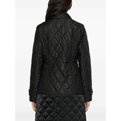 Burberry Tailored jacket with quilted high collar Jackets