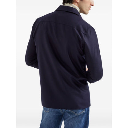 Brunello Cucinelli Shirts Blue
