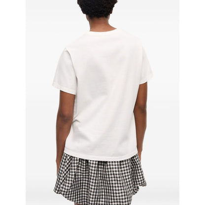 GANNI T-shirts and Polos White Topwear