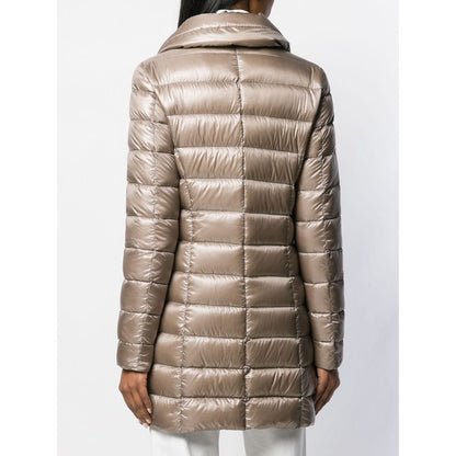 Herno Coats Dove Grey Jackets