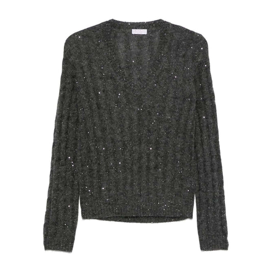 Brunello Cucinelli Sweaters Grey