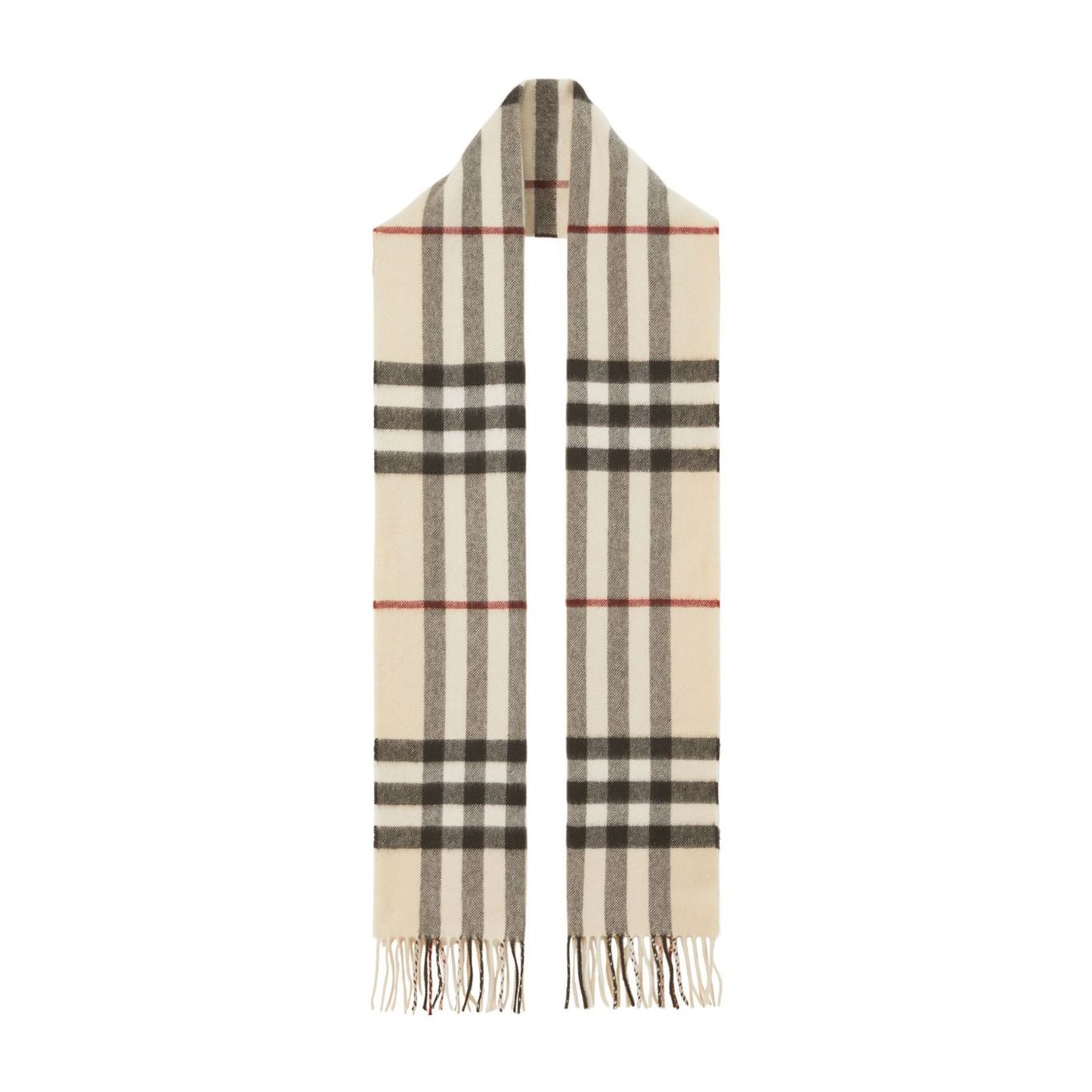 Burberry Check cashmere scarf Scarves Hats & Gloves