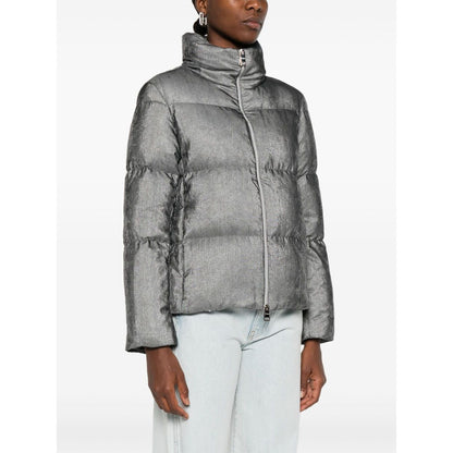 Herno Coats Light Grey Jackets
