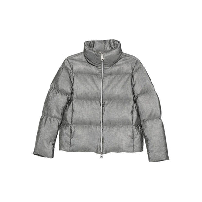 Herno Coats Light Grey Jackets