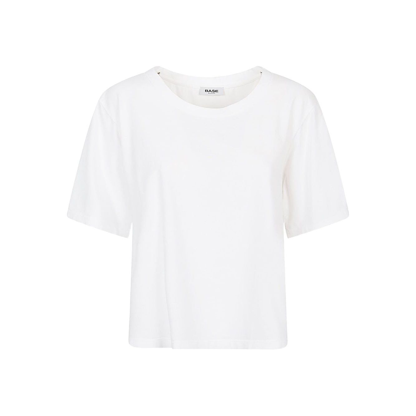 Base T-shirts and Polos White Topwear