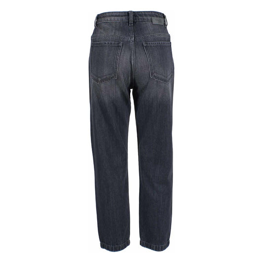 Yes Zee Black Cotton Women's High-Waisted Jean Yes Zee Dark Slate Gray